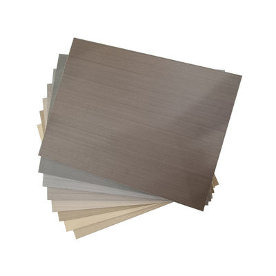 E0 Normas de emisión de formaldehído Nigeria Tabla Mdf de madera gris con acabado brillante