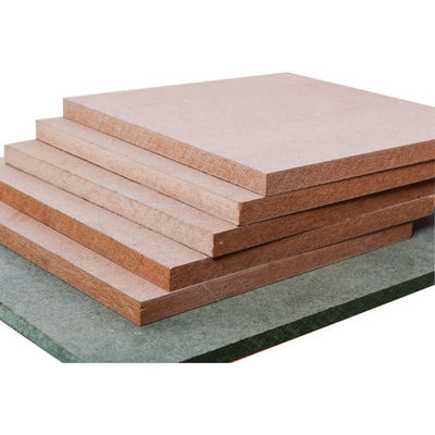 Tamaño personalizado 2100x2800mm 1220x2440mm Tabla de MDF de melamina 3mm 12mm 15mm 17mm 18mm 19mm de espesor