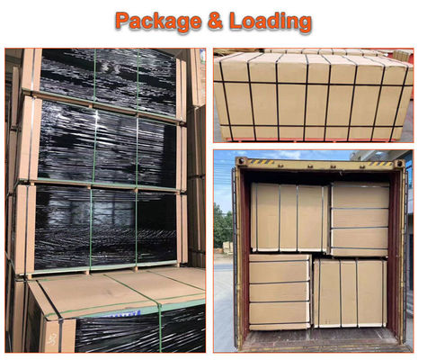 Tailandia Raw Mdf Board 18mm 280*122 con espesor personalizable y opciones de pegamento