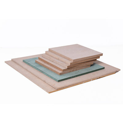Tarjetas blancas laminadas con superficie de melamina Mdf Hdf para muebles de 1,5-25 mm de espesor