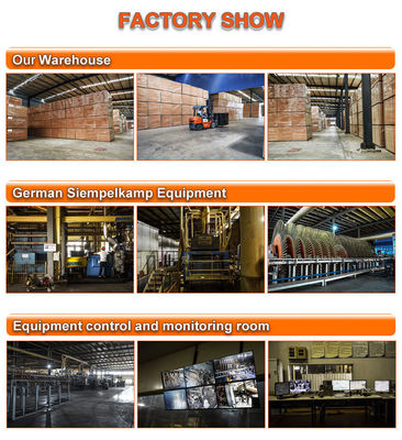 1220x2440mm 3-18mm placa de melamina de MDF con una densidad competitiva y alta 680-830KG/M3