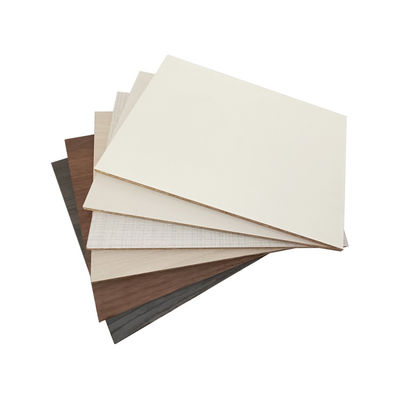 Tabla de bloques de papel de melamina de 15 mm y 18 mm para muebles contemporáneos con acabado blanco