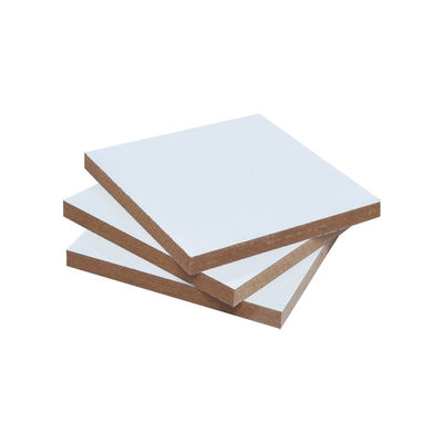 Tabla de bloques de papel de melamina de 15 mm y 18 mm para muebles contemporáneos con acabado blanco