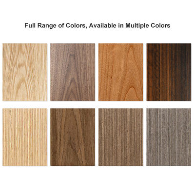 1.5-25 mm de espesor MDF revestido de roble, ceniza, nuez y haya para el mercado de los importadores de Etiopía