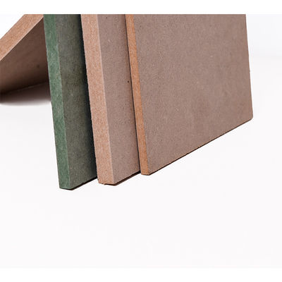 En interiores 2-25mm de tamaño personalizado Plain MDF con núcleo de madera de álamo