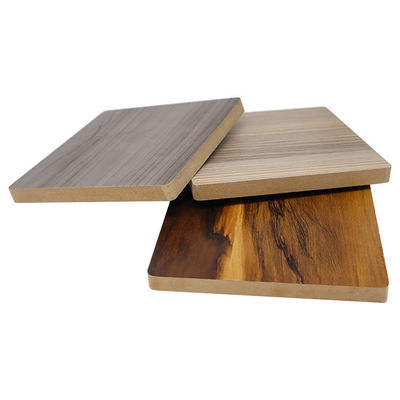 Tabla de melamina blanca Mdf Hdf Para muebles con pegamento E0 y recubrimiento duradero de melamina