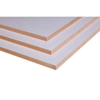 Mdf personalizado de 18 mm 4x8 con película de melamina para muebles y gabinetes de cocina