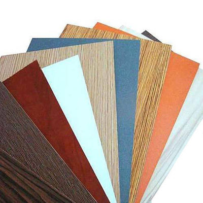 Mdf personalizado de 18 mm 4x8 con película de melamina para muebles y gabinetes de cocina