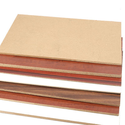 Tarjetas MDF de melamina de color verificado para decoración