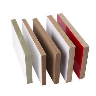 Tarjetas MDF de melamina de color verificado para decoración