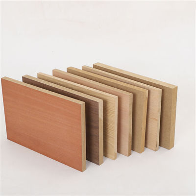 Papel de melamina profesional con cara blanca de madera de color de grano Mdf de cartón o contrachapado